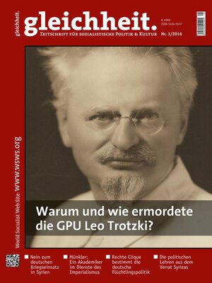 cover image of Warum und wie ermordete die GPU Leo Trotzki?
